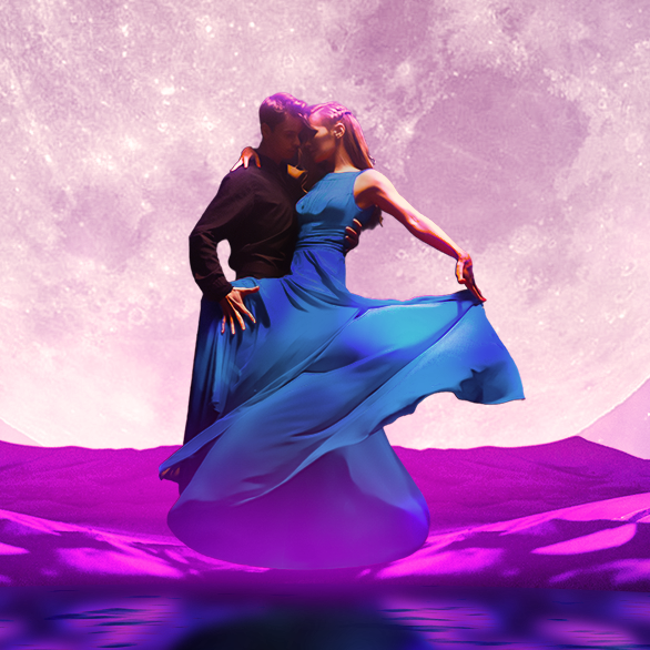 close-up of Moonlight Dance